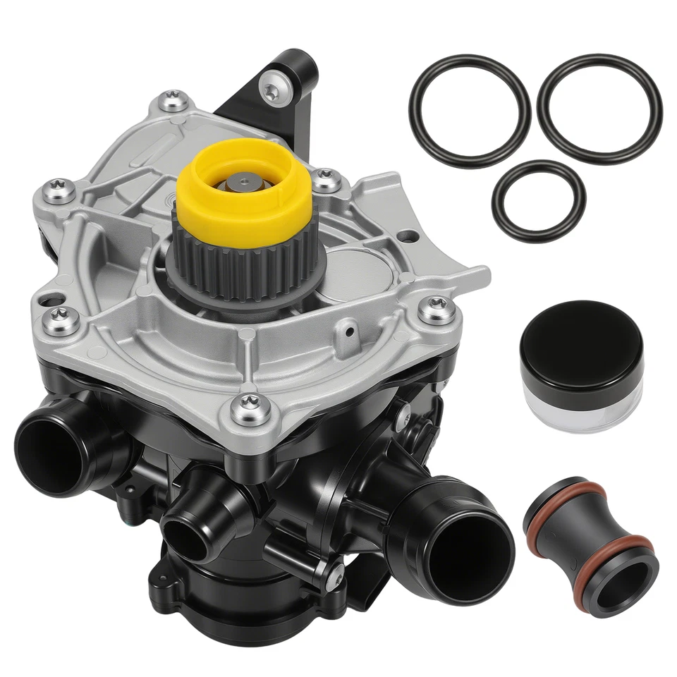 Thermostat+ Water Pump 06L121111H for AUDI A 3 4 5 Q3 Q5 VW SEAT SKODA 1.8 2.0  - Image 2 of 4