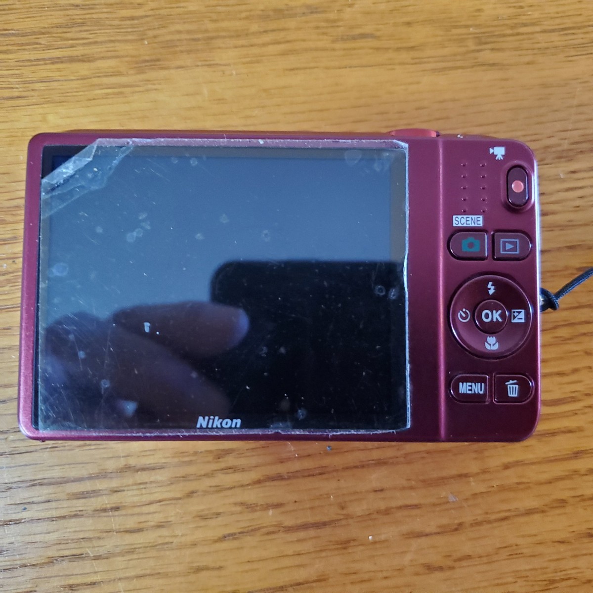 Nikon COOLPIX S6500 16.0MP Digital Camera - Red for sale Nikon COOLPIX S6500 16.0MP Digital Camera - Red for sale