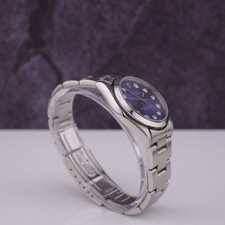Rolex Oyster Perpetual 31mm Stainless Steel Blue Dial Watch 67480 7
