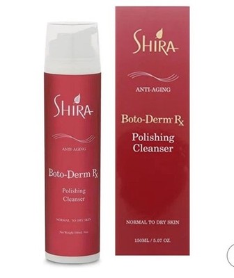 Shira Boto-Derm Rx Polishing Cleanser with anti aging  formula 180ml/6oz 