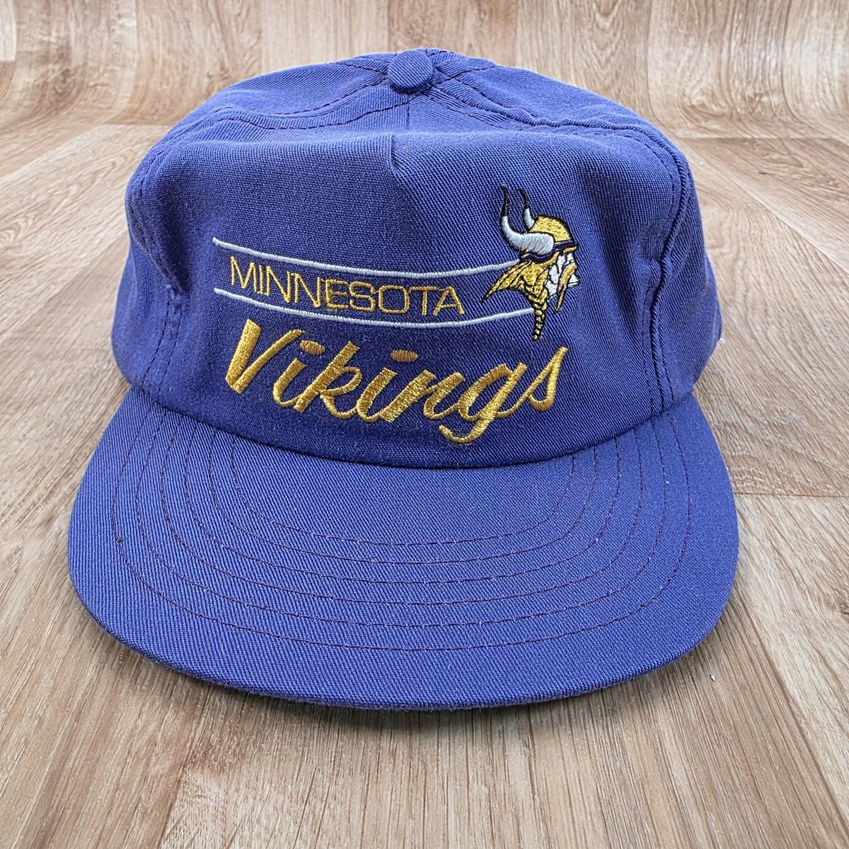Minnesota Vikings Nfl Script Hats Vintage Minnesota Vikings Hat