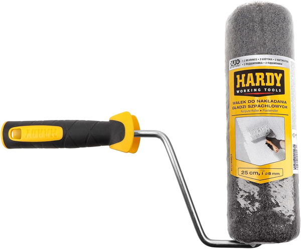 Hardy Working Tools Roller FüR Spachtelmassen 25 Cm Mit Stiel - Rollspachtel-Wal-image