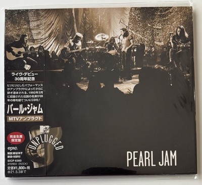 *NEW/SEALED* PEARL JAM * UNPLUGGED (1992) * Japan * CD * obi * MINI LP *