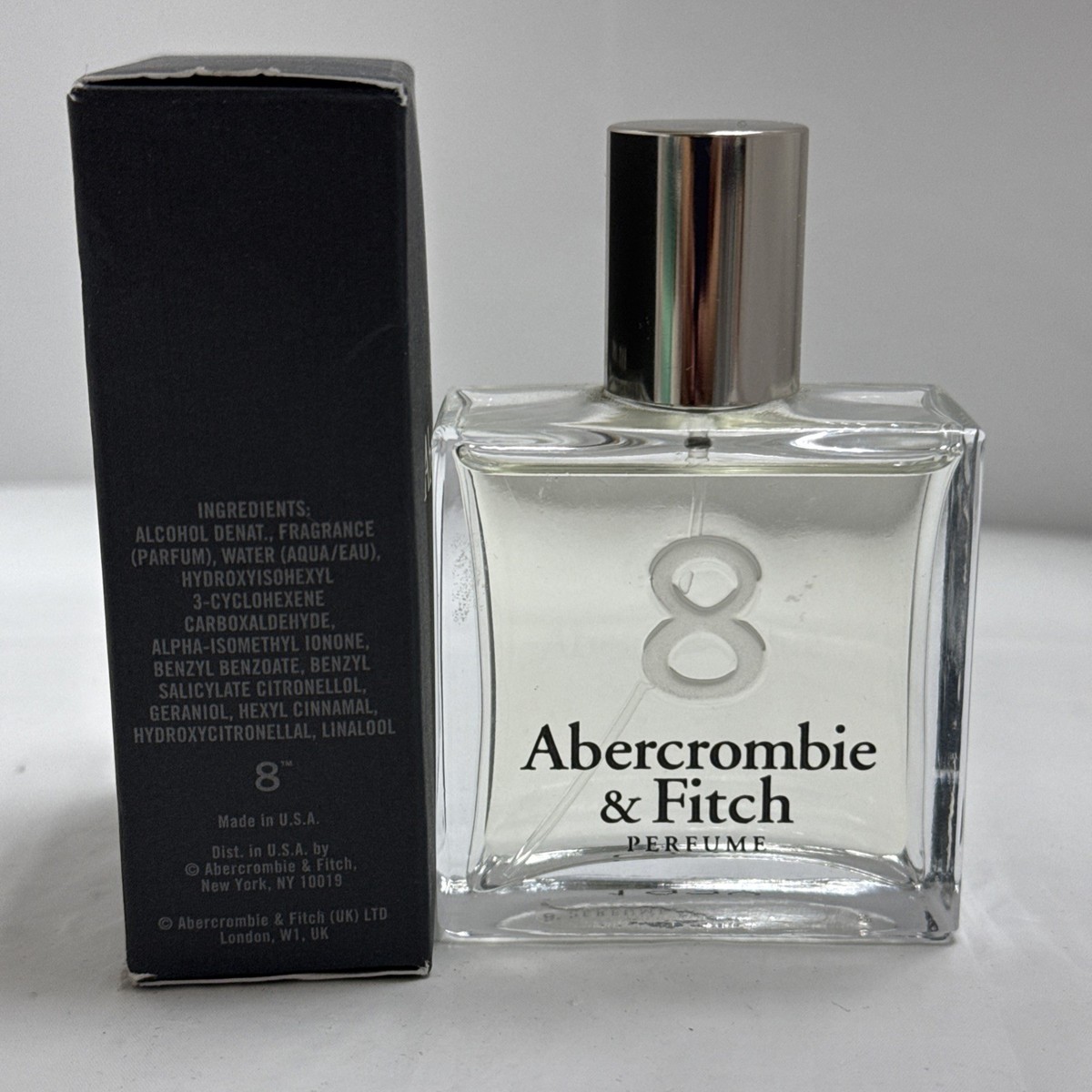 Abercrombie & Fitch 8 Perfume 1.7oz New York Est 1892 Women Spray