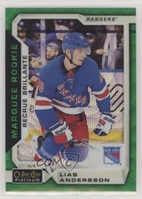 2018 O-Pee-Chee Platinum Marquee Rookies Emerald Surge 6/10 Lias Andersson 3wu