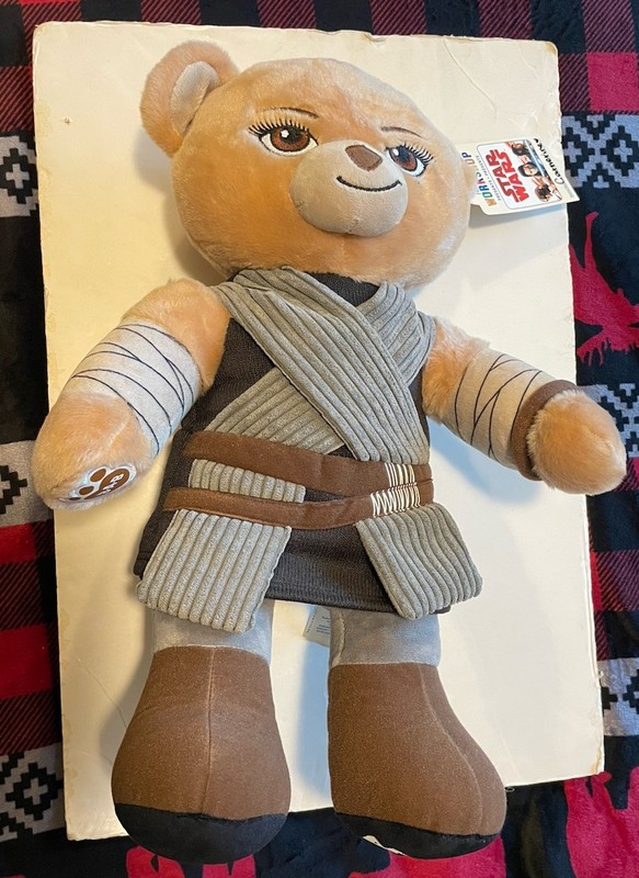 Build A Bear Workshop Rey Star Wars Bear New
