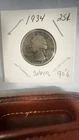 90% silver quarters ,1934,1946,1964