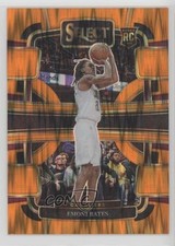 2023-24 Panini Select Concourse Orange Flash Prizm Emoni Bates #67 1in4