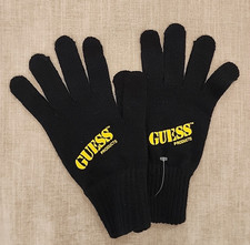 new rare GUESS ORIGINALS Los Angeles Mens Womens Winter Knit Gloves unisex size