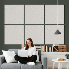 Acoustic Panels Sound Absorbing, 23.6 23.6 Inch 6-Pack, Acoustic Wall Panels for