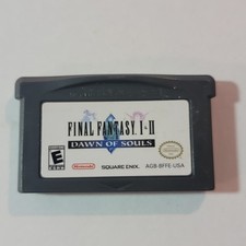 Final Fantasy I & II Dawn of Souls (Game Boy Advance) GBA