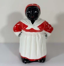 Vintage Folk Art Porcelain Holder For Measuring Spoons