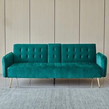 Luxury Emerald Green Sofa Bed