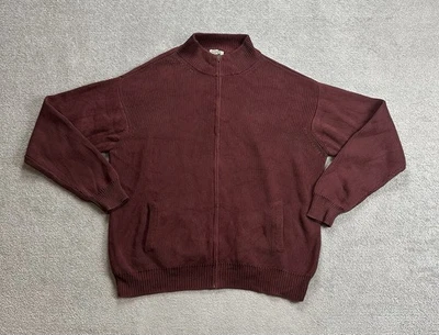 L.L. BEAN Herren Strickjacke Pullover XL Sweater Strickpullover Pulli 21304 Rot - Bild 1 von 4
