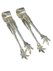 WALLACE GRANDE BAROQUE STERLING SUGAR TONGS pair