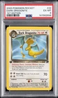 2000 POKEMON ROCKET 1ST EDITION #22 DARK DRAGONITE PSA 6
