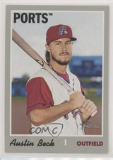 2019 Topps Heritage Minor League Edition Austin Beck #136 1u6