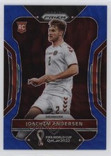 2022 Panini Prizm World Cup Qatar Blue Wave Prizm /199 Joachim Andersen #69 b6y