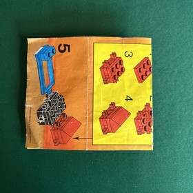 LEGO Castle Lion Knights: Supply Wagon (6010) Original Instruction Manual