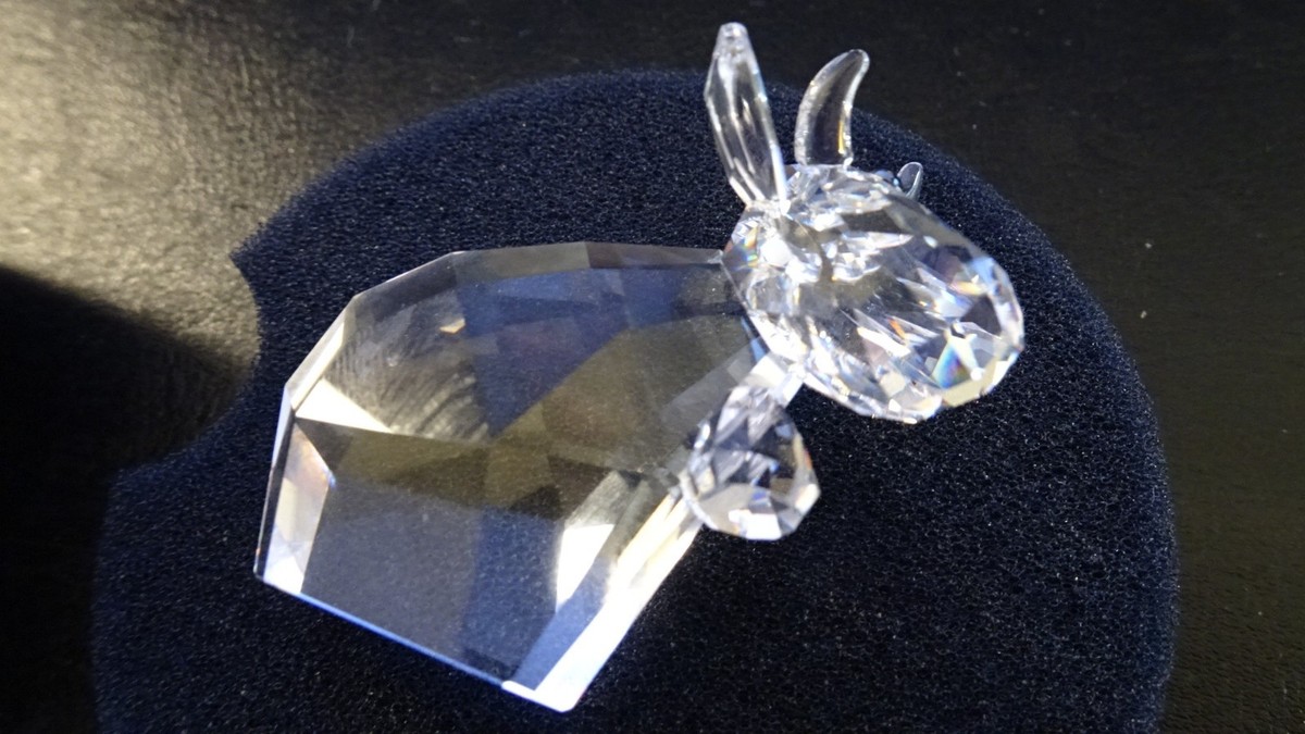 Swarovski Crystal Retired Lovlots Missy Mo Cow Figurine 843546 | eBay