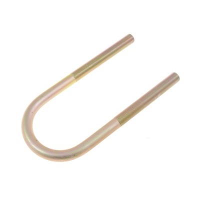 Threaded U-Bolt | Steel Yellow Zinc | Round U-Bolt | 5/8 Inches Thread Diameter