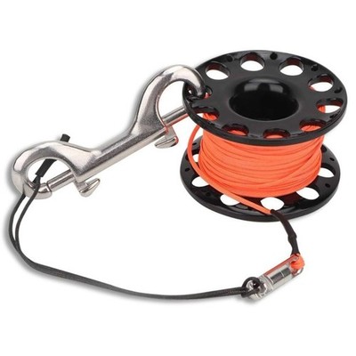 Tauchen Reel, Langlebige 30m Fingerhaspel Spule zum Tauchen Plastik Schnorche...