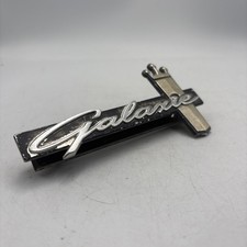 1964 Ford Galaxie Grill Grille Badge Emblem With Pins