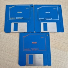 ✅ 3 Floppy Disks Aquanaut ⭐ Commodore Amiga 500 1200 2000 ⚡️ image