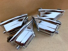 Lot of 4x ROGERS Beavertail LUG CASING Parts Snare Drum Rack Floor Tom 70s Vtg