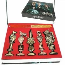 Harry Potter Hogwarts School Badge Vintage Wax Seal Stamp Set Collection Gift