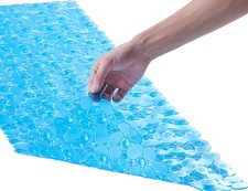 Bath Shower Mat Non Slip Extra Large Pebble Bathtub mat for Families, Anti Sl...