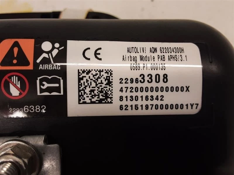 Bolsa de aire superior delantera para tablero Cadillac XTS 2013-2019 pasajero Foto 3 de 4