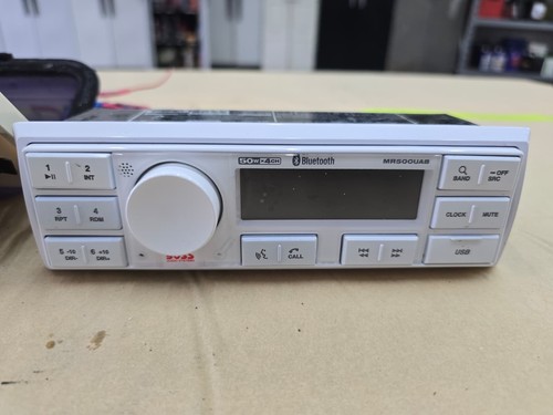 boss marine bluetooth stereo system with cover