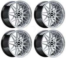19x8.519x9.5 Vmr V801 5x112 4545 Hyper Silver Wheels Rims Set4 57.1