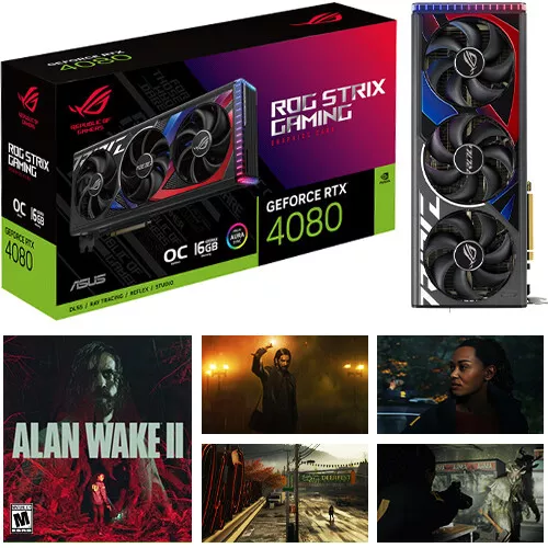 ASUS ROG Strix GeForce RTX 4080 16GB OC Edition 16GB GDDR6X Graphics Card