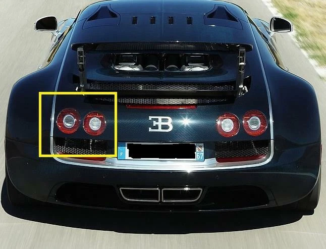 2012 Bugatti Veyron Rear Left Driver Taillight Lamp 5B0945095D OEM OE - Image 2 of 4