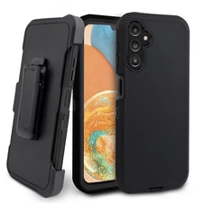 For Samsung Galaxy A14 5G Defender Case Cover+ Holster Belt Clip+Built in Screen