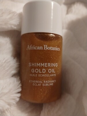African Botanics Shimmering Gold Oil - 60 mL / 2 fl. oz. - New