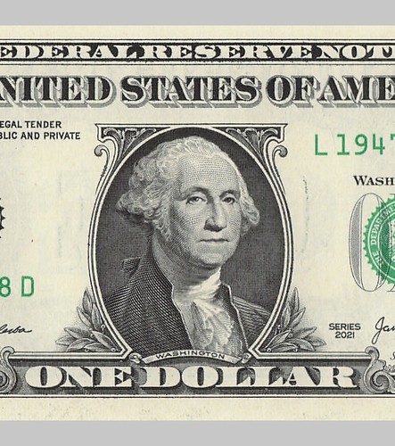 1947 1888 Tombstone Fancy Serial Number Date Note One Dollar Bill Year Span - Picture 5 of 11