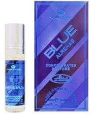 Blue Alrehab - 6ml (.2oz) Roll-on Perfume Oil by Al-Rehab-Men's Fragrances
