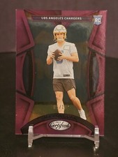 2023 Panini Certified Max Duggan FOTL Purple Mirror /10 RC Chargers !!! SP