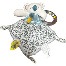 DouDou Compagnie Paris Plush KOALA Mon Petit Security Blanket Lovey Rattle Baby
