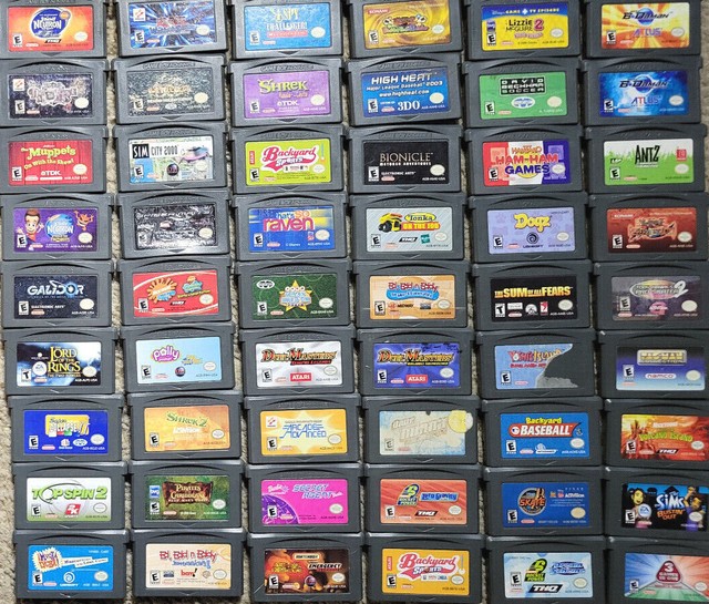 Nintendo Gameboy Advance GBA Games [Bundle Discounts for Games and Shipping]