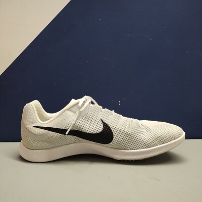 Nike Zoom Rival Track & Field Distance No Spikes White Gray Mens 10.5 DC8725-100 NEW Nike Zoom Rival Distance Men main image 2