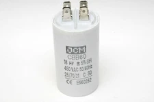 18UF 450VAC Motor Run Capacitor 450V AC CBB60 18 UF Round White 50/60HZ Cap