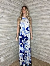 Women’s Dress ⭢ Blue Printed Dress