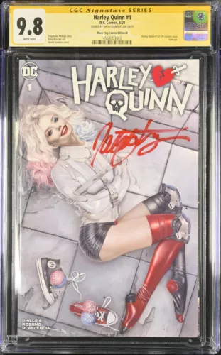 Harley Quinn #1 Natali Sanders Trade Variant CGC 9.8 - Signed