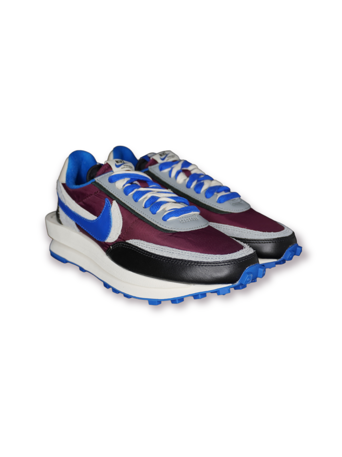 SACAI X NIKE Taglia 5 Nike sacai x Undercover x LDWaffle Night Maroon Team Royal