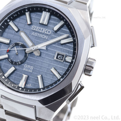 SEIKO Astron Nexter DYNA SBXD013 Blue Solar Radio Analog Men's