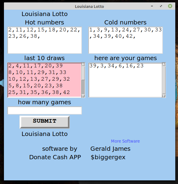 Louisiana Lotto Numbers software USB for Windows 7 & 8 & 10 | eBay
